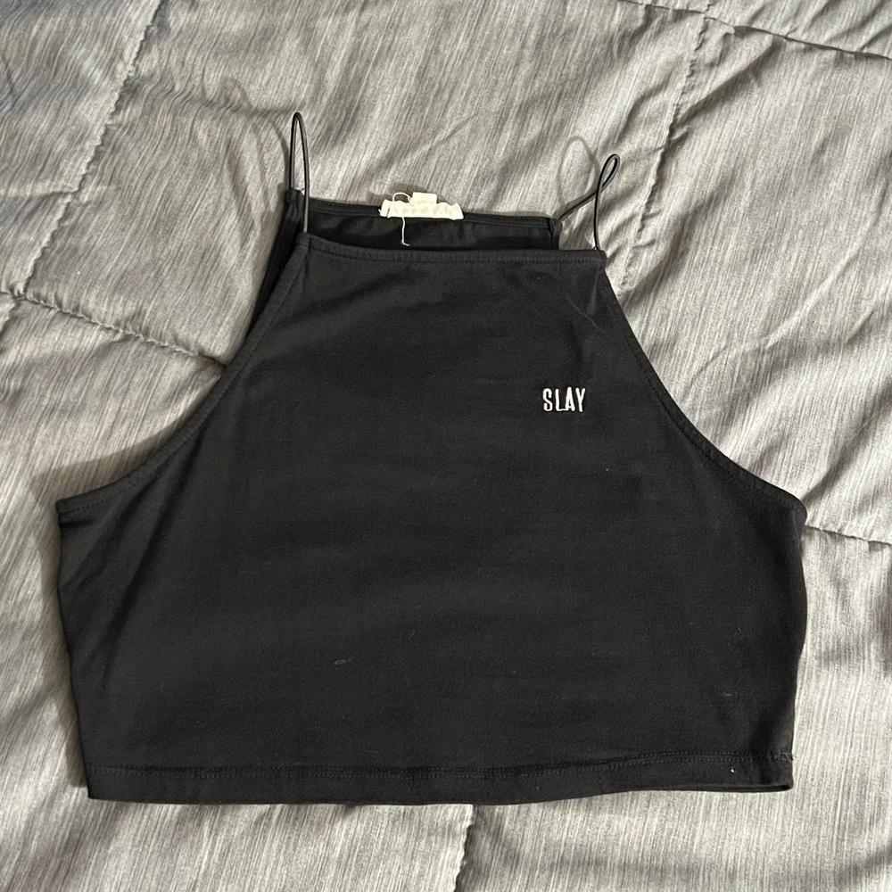 SLAY crop top